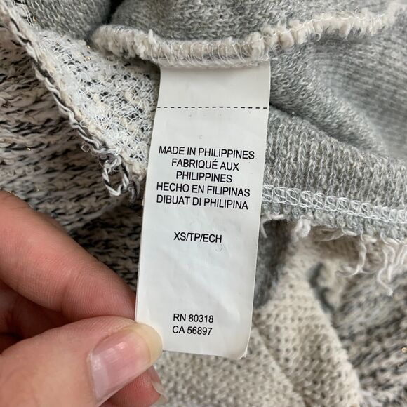 Lucky Lotus Lucky Brand Jacket Womens XS Extra Small Tweed Metallic Zip Up Panel - Picture 11 of 15